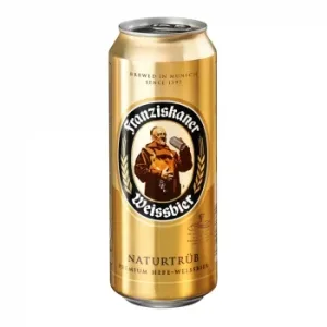 Cerveza Franziskaner Weissbier Naturtrüb Lata 50 Cl.