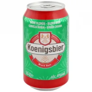 Cerveza Koenigsbier Lata 33 Cl.