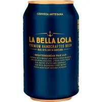 Cerveza Lager la Bella Lola, Lata 33 Cl