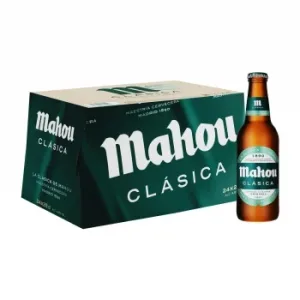 Cerveza Mahou Clásica Pack 24 Botellas 25 Cl.