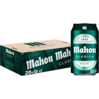 Cerveza Mahou Clásica, Pack 28x33 Cl