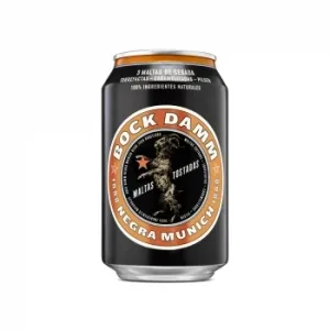 Cerveza Negra Bock-damm Munich Lata 33 Cl.