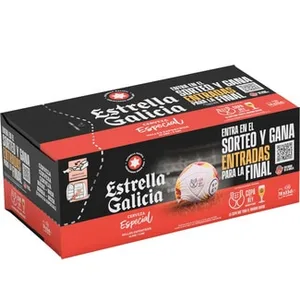 Cerveza Rubia Especial Pack 10  Estrella Galicia 33 CL