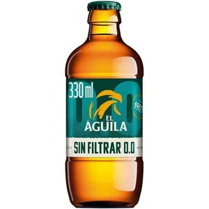 Cerveza Rubia Especial sin Filtrar 0,0  el Aguila sin Filtrar 33 CL