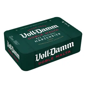 Cerveza Rubia Extra Doble Malta Pack 24 Voll Damm