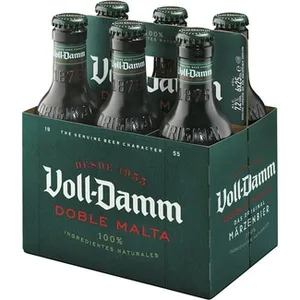 Cerveza Rubia Extra Doble Malta Pack 6  Voll Damm 25 CL