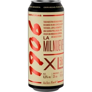 Cerveza Rubia la Mil Nueve XL 1906