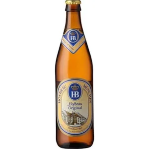 Cerveza Rubia Original Alemana Hofbräu München
