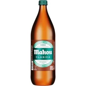 Cerveza Rubia Original  Mahou Clasica 1 L