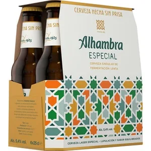 Alhambra Cerveza Especial Pack 6 X 20 Cl.