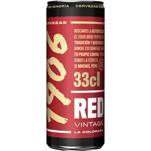 Cerveza Rubia Red Vintage la Colorada  1906 33 CL