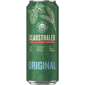 Cerveza Rubia sin Alcohol Original Alemana  Clausthaler 50 CL