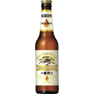 Cerveza Rubia Tipo Lager Japonesa  Kirin Ichiban 33 CL