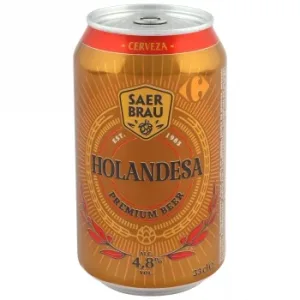 Cerveza Saer Brau Holandesa Lata 33 Cl.
