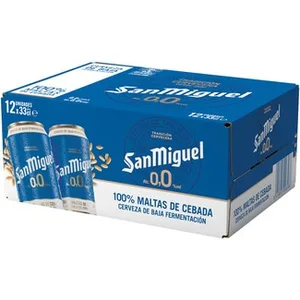 Cerveza sin Alcohol Pack 12 SAN Miguel 0,0