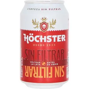 Cerveza sin Filtrar Lata 0,33 L