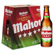 Cerveza sin Gluten Mahou Pack 6 X 25 Cl