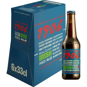 Cerveza Tostada Tipo Galicia Irish Red Ale Pack 6 1906
