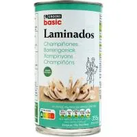 Champiñón Laminado Eroski, Bandeja 250 G