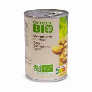Champiñon Laminado Carrefour Bio 300 G Aprox