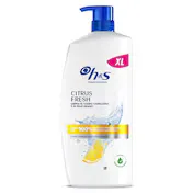 Champú Anticaspa Citrus Fresh Cabello Graso H&s Botella 800 Ml