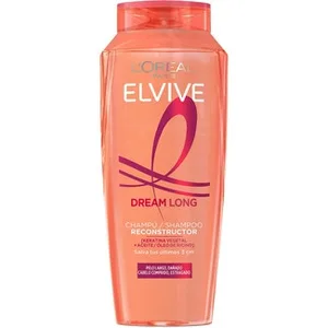 Champú Reconstructor Dream Long con Keratina Vegetal & Aceite de Ricino Pelo Largo Dañado Elvive