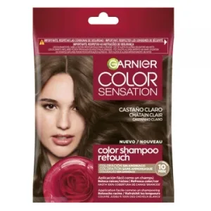 Champú Retoque Color Castaño Claro Garnier Color Sensation 40 Ml.