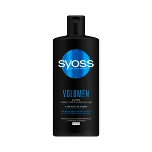 Syoss Champú sin Siliconas y con Efecto Volumen, para Cabellos Finos o sin Volumen Syoss Volumen 440 Ml.