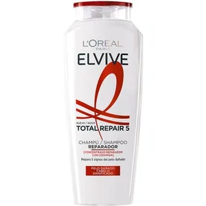 Champú Total Repair 5 Reconstituyente con Pro-queratina + Ceramida para Cabello Dañado Elvive
