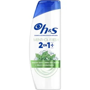Champú y Acondicionador Anticaspa 2 en 1 Plus Menthol Fresh H&s