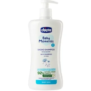 Champú y Gel de Baño Infantil Baby Moments con Caléndula y Glicerina Chicco
