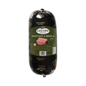 Legado Ibérico Charcutería Selecta Mortadela Ibérica Cortada en Lonchas - Loncha Normal 2 a 3 Mm 127.5 G
