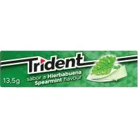 Chicle de Hierbabuena Lc Trident, Paquete 14 G