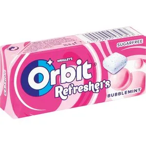 Chicle Grageado Refresh Sabor Bubblemint 14 Gr