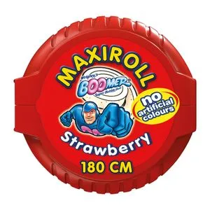 Chicle Sabor Fresa Maxi Roll 56 Gr