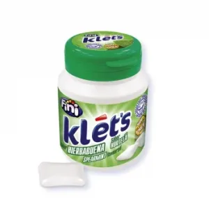 Chicles de Hierbabuena Klét's Fini sin Gluten 100 G.