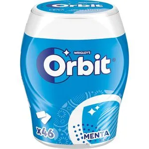 Chicles en Grageas Sabor Menta  Bote 64 Gr