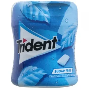 Chicles Sabor Menta Trident sin Azúcar 82,6 G.
