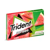 Chicles Sabor Sandía sin Azúcar Trident Caja 23 G