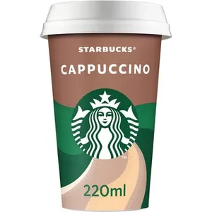 Chilled Cup Cappucino Bebida Láctea de Café con Leche y Cacao  Starbucks 220 ML