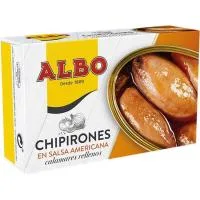 Chipirón Relleno en Salsa Americana Albo, Lata 115 G
