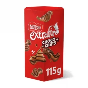Chips de Cereales Crujientes Cubiertos de Chocolate Nestlé Extrafino Choco Chips 115 G.