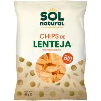 Chips de Lenteja Bio Solnatural, Bolsa 65 G