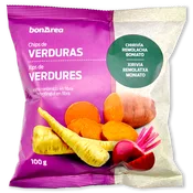 Chips de Verduras de Chirivía, Remolacha y Boniato