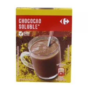 Chococao Soluble Carrefour sin Gluten 6 Ud.