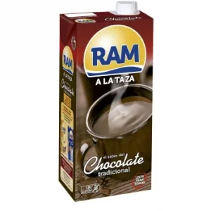 Chocolate a la Taza Listo para Tomar Ram sin Gluten Brik 1 L.