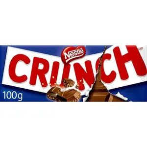 Chocolate con Arroz Inflado Crujiente sin Gluten  Nestle Crunch 100 G
