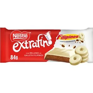 Chocolate con Galleta Filipinos Blanco 84 Gr