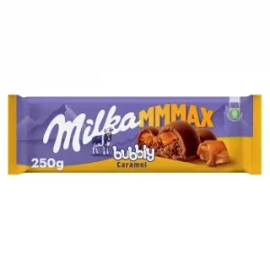 Chocolate con Leche y Burbujas con Caramelo Bubbly Milka 250 G.