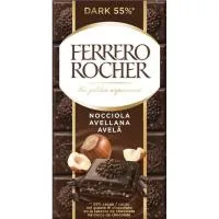 Chocolate Dark Ferrero Rocher, Tableta 90 G